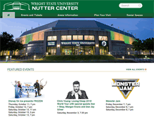 Tablet Screenshot of nuttercenter.com